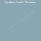 PI2017 Pickup Basic Paper Lichtblauw