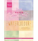 PK9127 Pretty Papers A4 Watercolor Marianne Design