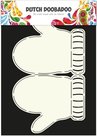 470.713.588 Dutch Doobadoo Card Art stencil wanten A4