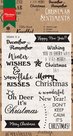 CS0980 Clear Stamp christmas sentiments Marianne Design