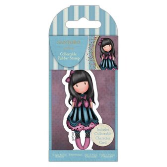GOR 907340 Collectable Rubber Stamp - Santoro - No.75 The Frock