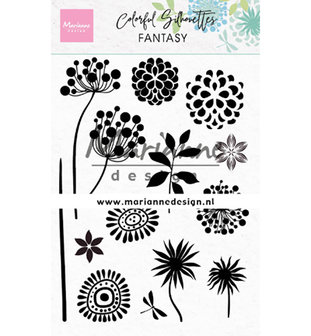 CS1047 Clearstamps Colorful Silhouette - Fantasy
