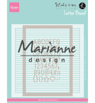 DF3454 Designfolder Karin Joan's Letter Board