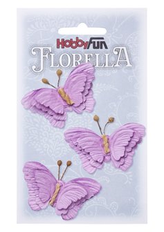 3866098 Florella papieren vlinders lavendel