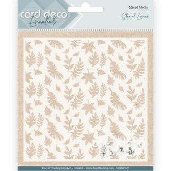 CDEST009 Card Deco Essentials - Stencil Leaves