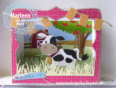 COL1426 Snijmal collectables Eline&#039;s Cow marianne Design