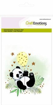 CraftEmotions clearstamps A6 - panda GB 130501-1305