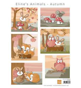 AK0080 -Knipvel Eline&#039;s Animals Autumn