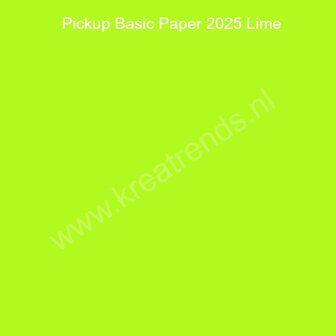 Basic Linnenkarton Lime - cardstock 30,5x30,5cm 
