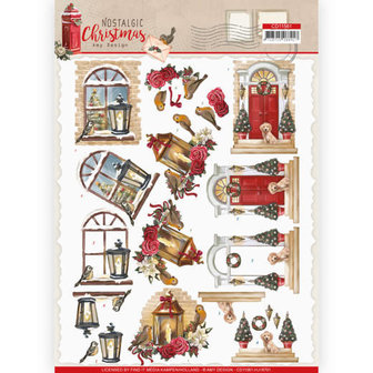 CD11561-HJ18701 3D cutting sheet - Amy Design - Nostalgic Christmas - Warm Christmas