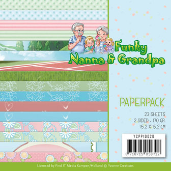 Paperpack - Yvonne Creations - Funky Nanna&#039;s YCPP10020
