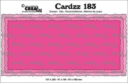 Crealies Cardzz Slimline C CLCZ183 100 x 205 mm