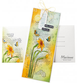 MM1641 - Art stamps - Daffodile vb