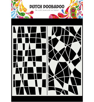 470.715.824 Dutch Doobadoo  Mask Art Slimline Mosiaic Line