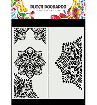 470.784.001 Dutch Mask Art Slimline Mandala