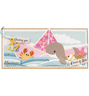 PS8093 Craftstencil Paper boat
