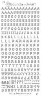 sticker clippunch alfabetsticker