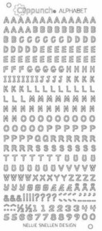 sticker clippunch alfabet