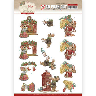 SB10584 3D Push Out - Yvonne Creations - Have a Mice Christmas - Sending Christmas Cards.jpg