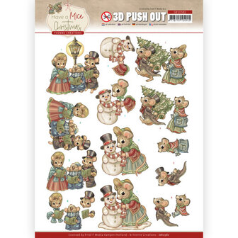 SB10582 3D Push Out - Yvonne Creations - Have a Mice Christmas - Christmas Carol.jpg