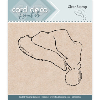 CDECS066 Card Deco Essentials - Clear Stamps - Santa Hat.jpg