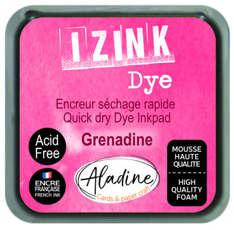 Inkpad - Izink - Dye ink rouge grenadine.jpg
