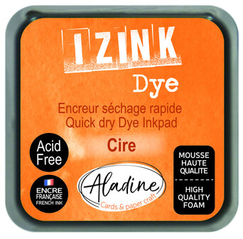 Inkpad - Izink - Dye ink orange cire