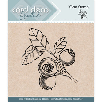 CDECS077 Card Deco Essentials - Clear Stamps - Berries
