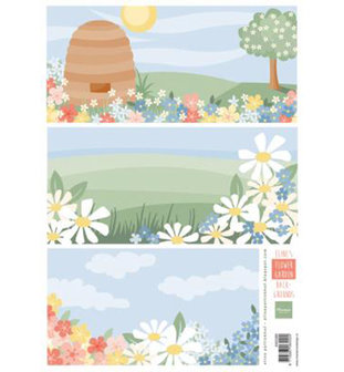 AK0089 - Eline&#039;s Flower garden backgrounds