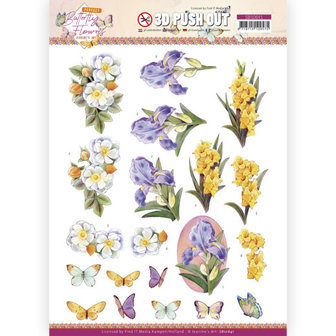 SB10641 3D Push Out - Jeanine&#039;s Art - Perfect Butterfly Flowers - Gladiolus.jpg