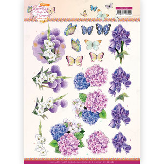 CD11787 3D Cutting Sheet - Jeanine&#039;s Art - Perfect Butterfly Flowers - Hydrangea.jpg