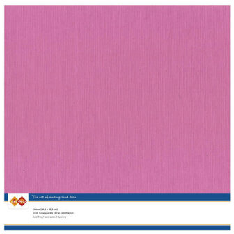 LKK-SC49 Linnenkarton - 30.5 x 30.5 - Bright Pink.jpg