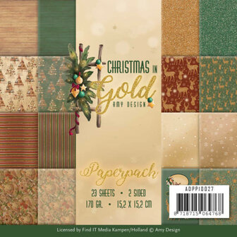ADPP10027 Amy Design - Paperpack - Christmas in Gold.jpg