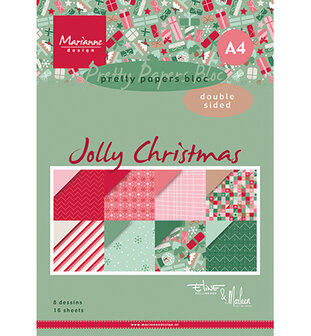 PB7065 Marianne Design - Pretty Papers Bloc - Jolly Christmas.jpg