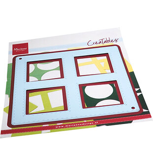 Marianne Design - Creatables snijmallen - Layout 4 squares
