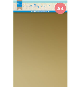 CA3171 Marianne Design - Metallic paper, Gold A4.jpg