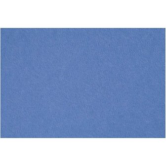 Hobbyvilt 42x60 cm 3 mm dik, blauw