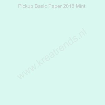 PI2018 Pickup Basic Linnen papier Mint