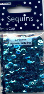 17101-1208 Pailletten - sequins turquoise cups 6 mm.jpg