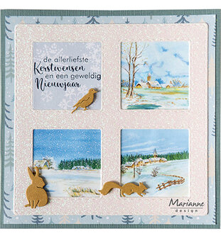 Marianne Design - knipvellen - Tiny&#039;s mini&#039;s Winter