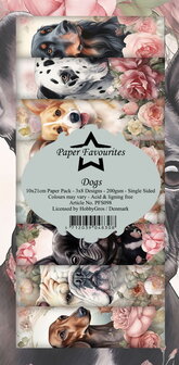 Paper Favourites - Paper Pack - 10x21 cm - Dogs.jpg