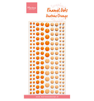 Marianne Design - Enamel Dots - Duotone Orange