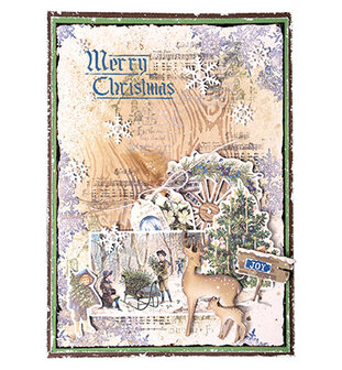 Studio Light - Clearstamps - - Vintage Christmas nr. 546 - elements 