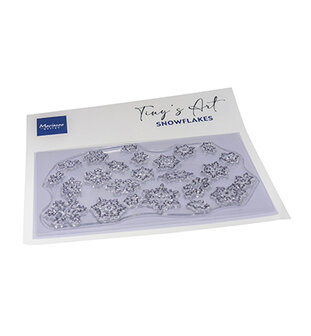 Marianne Design - Clearstamps achtergrond - Tiny&#039;s Art - Snowflakes