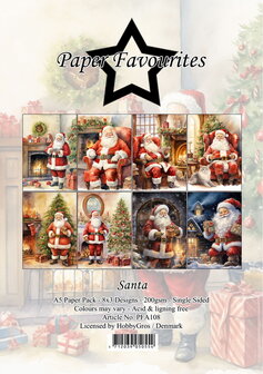 PFA108 Paper Favourites - Paperpack A5 - Santa.jpg