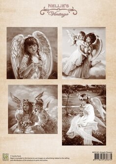 NEVI-041 Vintage knipvel Nellie Snellen Angels Flowers.jpg