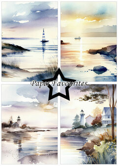 Paper Favourites - Paperpack - A5 Coastal