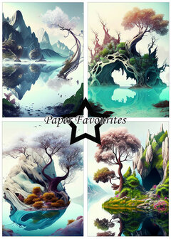 Paper Favourites - Paperpacks A5 - Mystical Natur