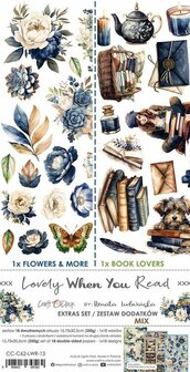 Craft O&#039; Clock - Lovely When You Read - Extra&#039;s to Cut Set - Mix CC-62-LWR-13.jpg