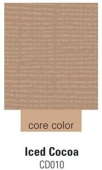 CD010 ColorCore cardstock Iced Cocoa